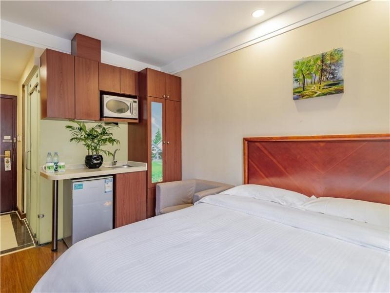 Greentree Inn Beijing Guangming Bridge Express Apartment Hotel Dış mekan fotoğraf