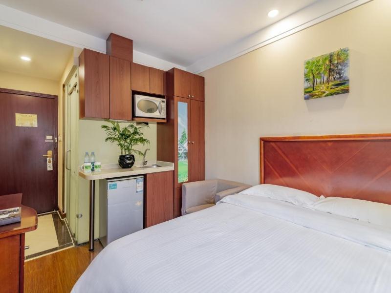 Greentree Inn Beijing Guangming Bridge Express Apartment Hotel Dış mekan fotoğraf