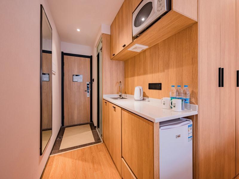 Greentree Inn Beijing Guangming Bridge Express Apartment Hotel Dış mekan fotoğraf
