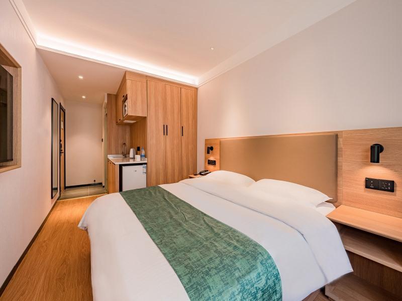 Greentree Inn Beijing Guangming Bridge Express Apartment Hotel Dış mekan fotoğraf